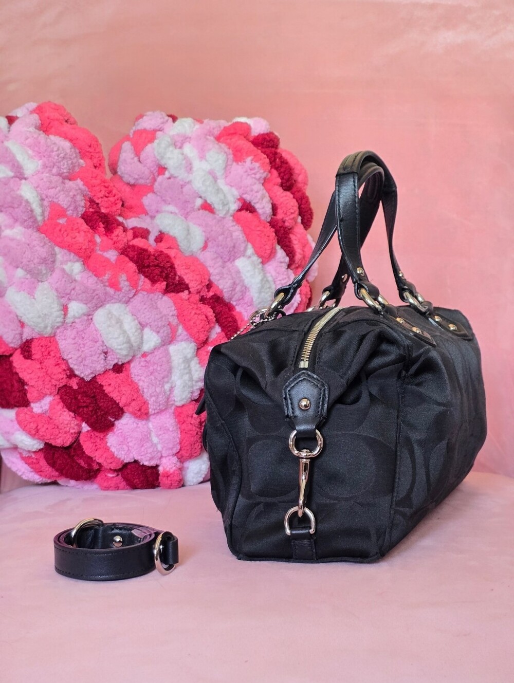 Coach Campbell Signature Satchel (24741) - Picture 3 of 7